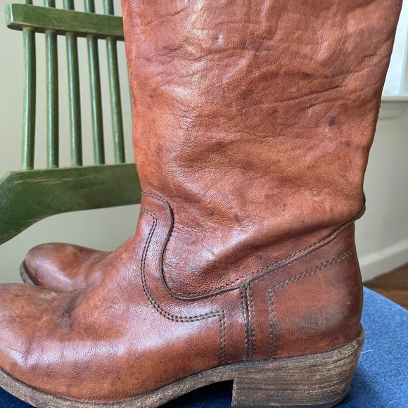 Frye Carson Tab tall pull-on boots - Picture 3 of 10